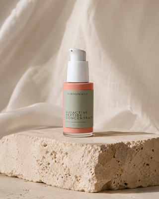 Tuberose & Co. Bioactive Peptide Concentrate product shot on display